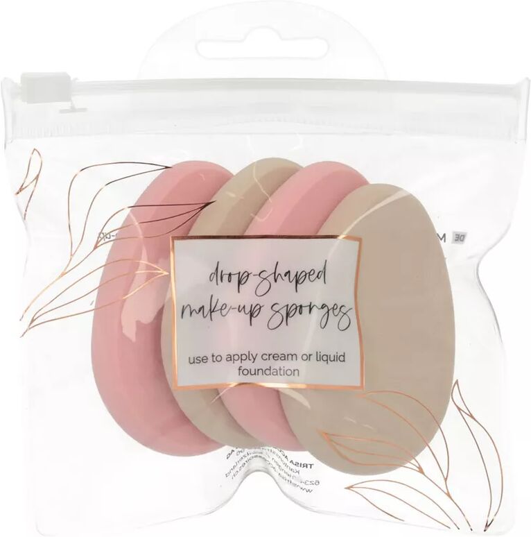Trisa Divers - Drop-Shaped Make-up Sponges, Set