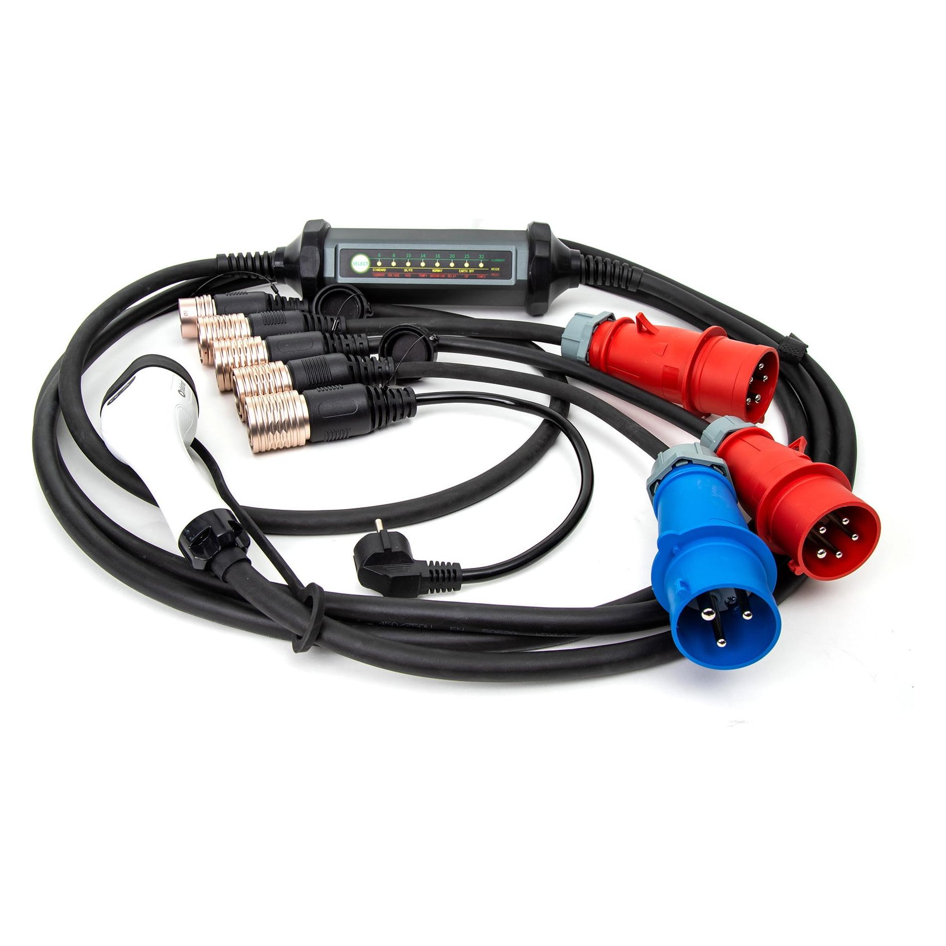 Platinet EV PC060 eMobility Ladekabel Typ 2 32 A 22 kW (Typ 2, 32 A, 22 kW) (EV_PC060)