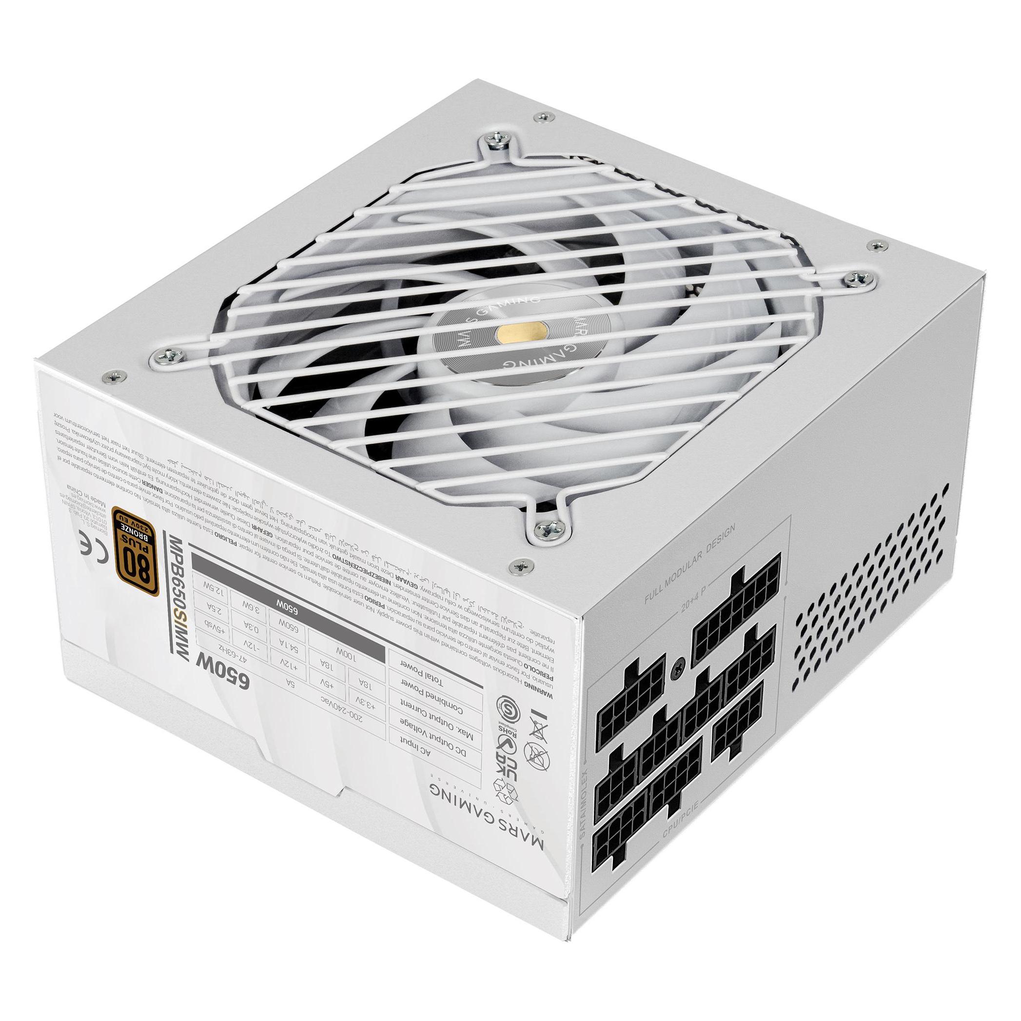 Mars Gaming 8435693112693 (650 W) (MPB650SIMW)