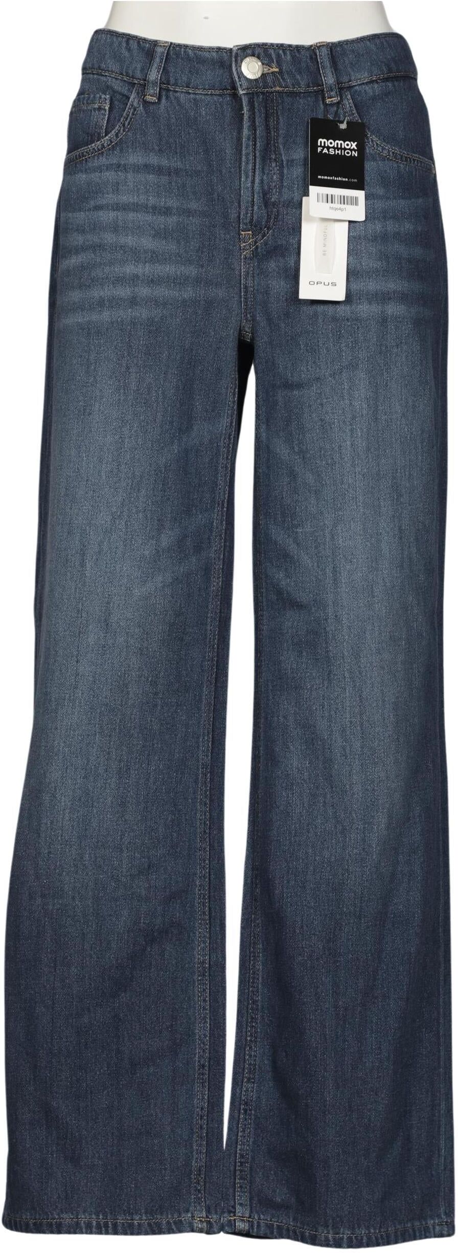 Opus Damen Jeans, Blau, Gr. EU 64, Baumwolle / Modal / Hanf - Second Hand