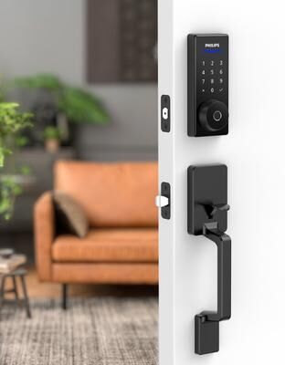 Philips Home Access 1000 Series Electronic Deadbolt with Handle Set