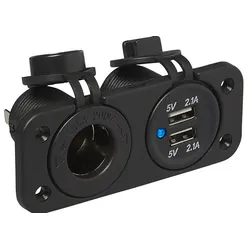 ProPlus Einbau Kit - Doppelsteckdose und USB
