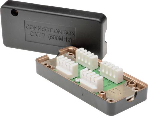 Digitus Netzwerk Adapter CAT 7 [1x LSA, Schneid-Klemm - 1x LSA, Schneid-Klemm] Schwarz