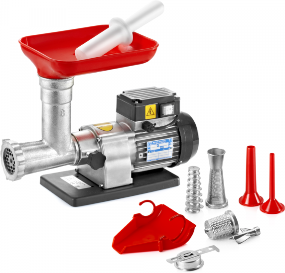 Tre Spade TC-8 COMBY - Tritacarne elettrico - 300w - N.8 + Kit accessori
