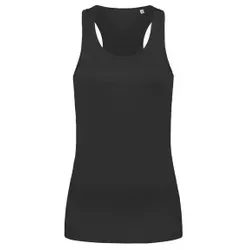 Stedman Active Sports Top For Women Schwarz Polyester Small Damen