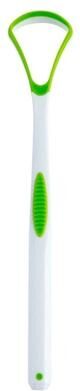 Uplift Essentials Tongue Scraper For Fresh Breath And Oral Hygiene green