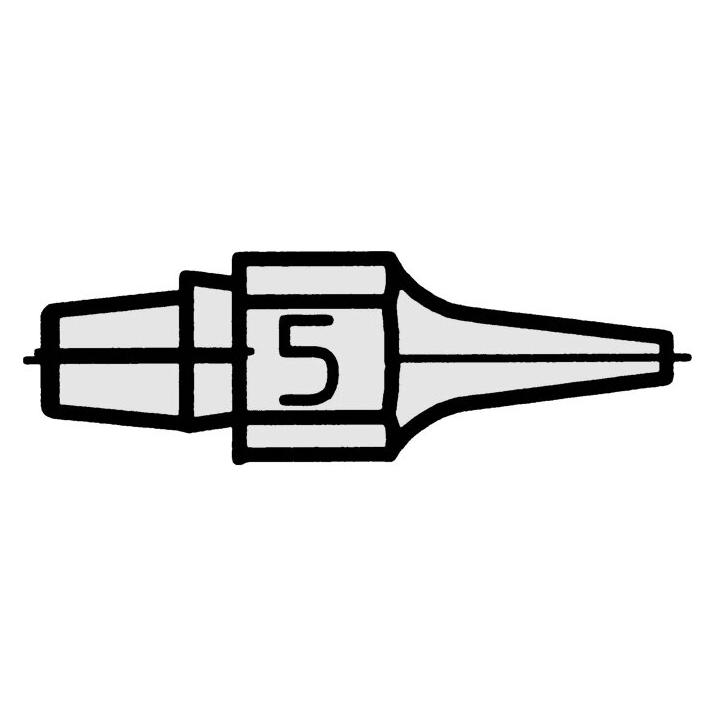 Weller Erem DX 115 Saugdüse, Aussen 1,9 mm, Innen 0,7 mm (T0051314599)