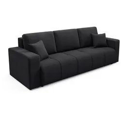 SOFA Vasco 3 Sitzplätze Schwarz