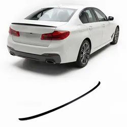 Heckspoiler Schwarz glänzend passend für BMW 5er G30 Limousine 2016-2023