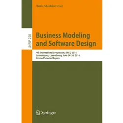 Business Modeling and Software Design, Fachbücher