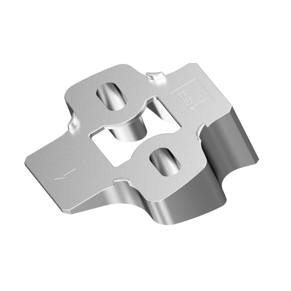 Hettich Möbel-Winkeladapter, für Kreuzmontageplatten, Winkel 20° Sensys 9072536