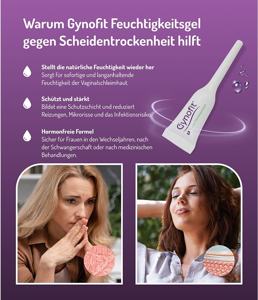 Gynofit Vaginal-Gel zur Befeuchtung Gel 12x5 ml 12x5 ml Gel