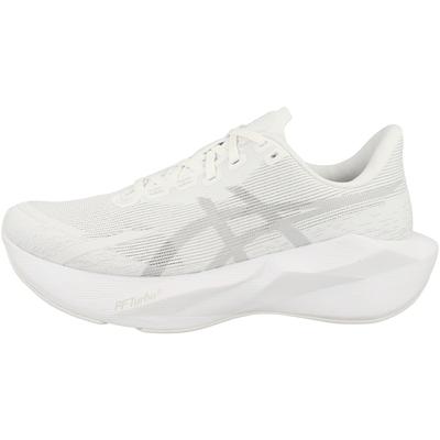 Laufschuh ASICS "Asics Novablast 6 Laufschuhe Herren Schuhe", Herren, Gr. 44, weiß, Synthetik, Textil, Schuhe Laufschuh, Verstärkte Ferse