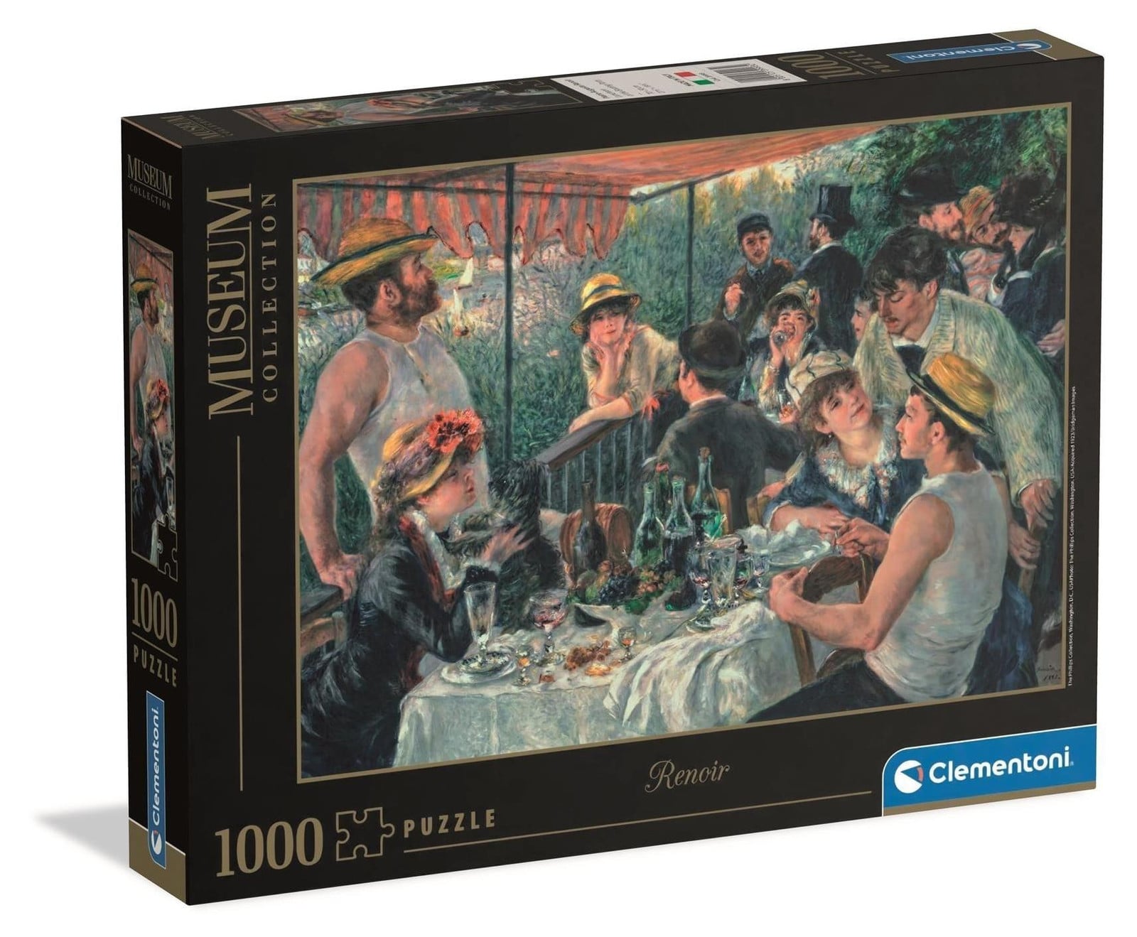 Clementoni CLE-puzzel 1000 stukjes Museum Lunch - Boottocht