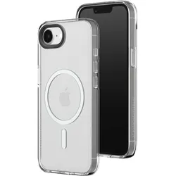 RhinoShield Clear MagSafe iPhone 16e Ash Black, Grundfarbe (Apple iPhone 16e), Smartphone Hülle, Transparent