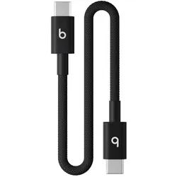 Beats USB-C zu USB-C gewebtes Kabel 0.2 m Bolt Black