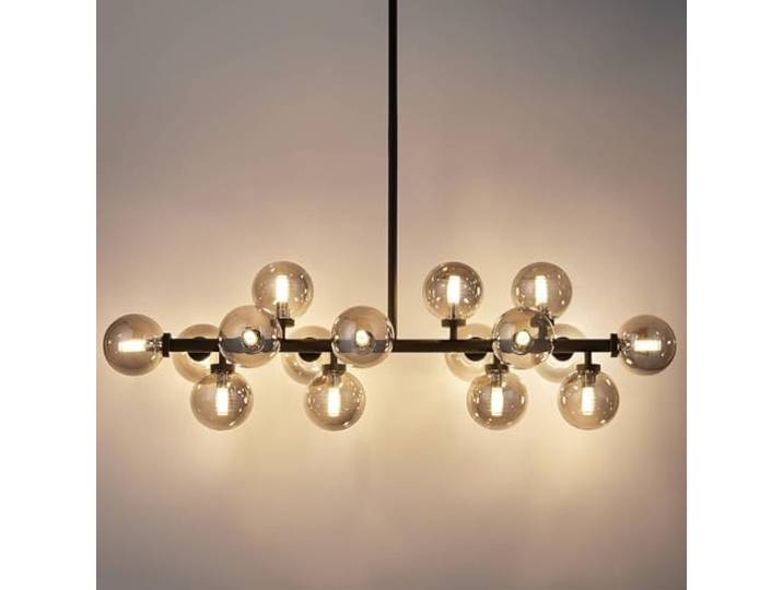 BUTLERS Hängeleuchte 16-flammig 35 x 110 cm Glas - TYGE -