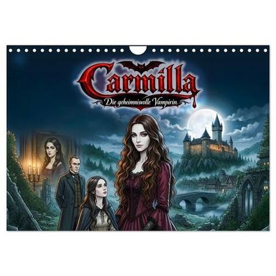 Carmilla - Die geheimnisvolle Vampirin (Wandkalender 2027 DIN A4 quer), CALVENDO Monatskalender