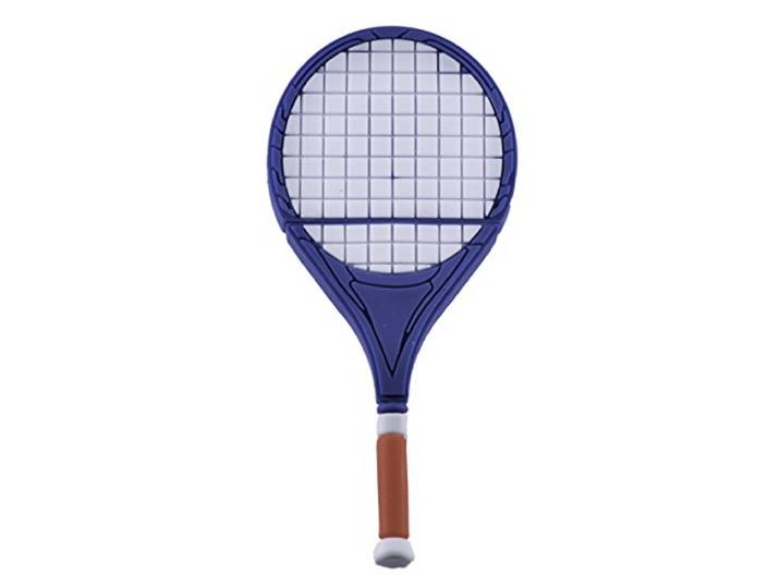 Ulticool - USB-stick Tennis - 8 GB – USB stick Accessoires Gadgets Tennisracket - voor man vrouw kinderen jongen meisje tiener - cadeau verjaardag – Blauw Wit
