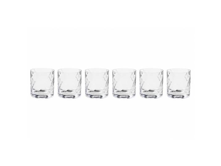 Verre à whisky Ottica ensemble de 6 Ø 9cm Transparent/Translucide