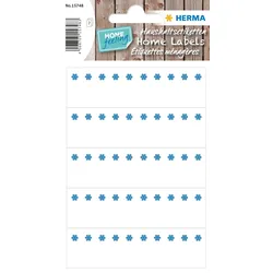 HERMA Tiefkühletiketten Eiskristalle 76,0 x 23,0 mm, weiß