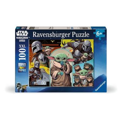 Kinderpuzzle 100 XXL Teile - Star Wars The Mandalorian - The Mandalorian & Grogu