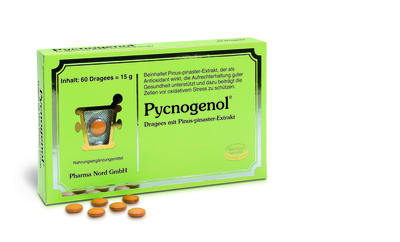 Pharma Nord Vertriebs GmbH PYCNOGENOL KIEFERNRINDENEXTRAKT Pharma Nord Drag. 15 g 04240505