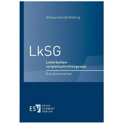 LkSG, Fachbücher von Denise Helling, Stefan Altenschmidt