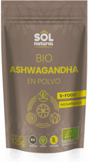 Sol Natural Ashwagandha em Pó Orgânico 125g