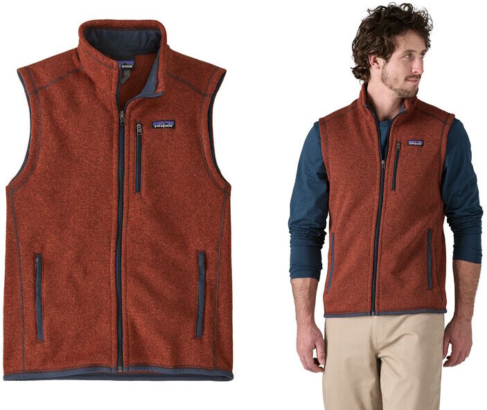 Patagonia Better Sweater Vest-Burnished Red (Burr)-M