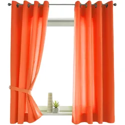 VORHANG 2ER SET BERLIN HxB 145x140cm Orange