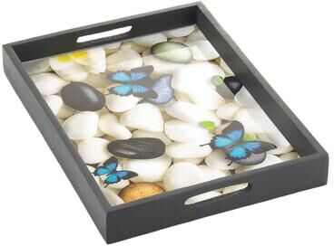 Zingz & Thingz "Butterfly Serving Tray 16x12x2"""