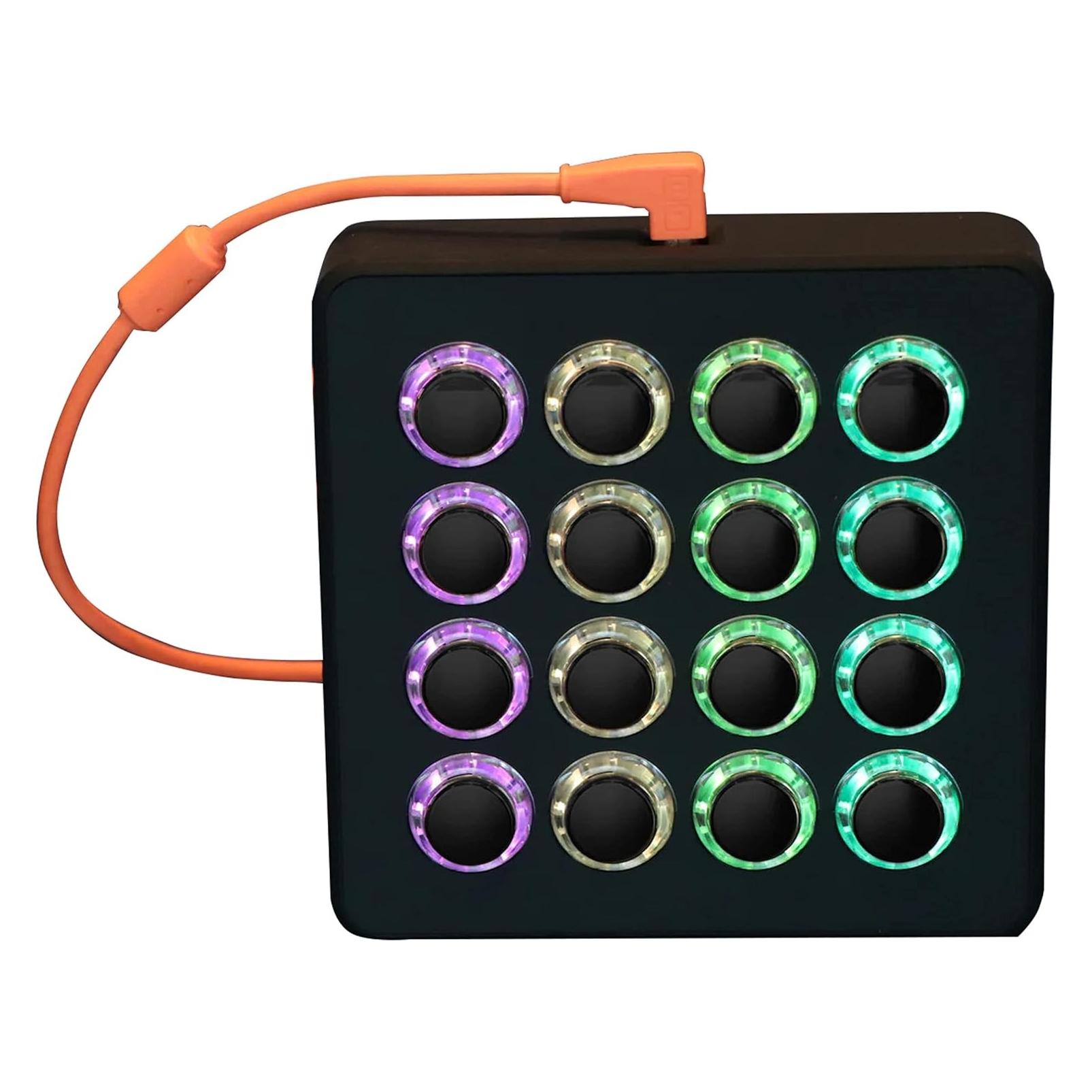 DJTechTools Midi Fighter Spectra - Black (Controller) (DJE0008143-000)