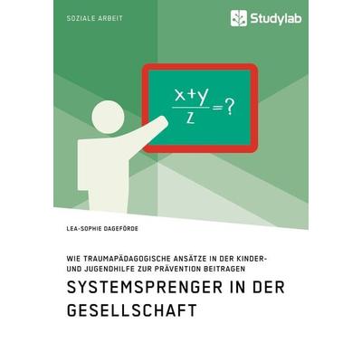 Systemsprenger in der Gesellschaft. Wie traumapädagogische Ansätze in der Kinder- und Jugendhilfe zur Prävention beitragen, Taschenbuch von Lea-Sophie