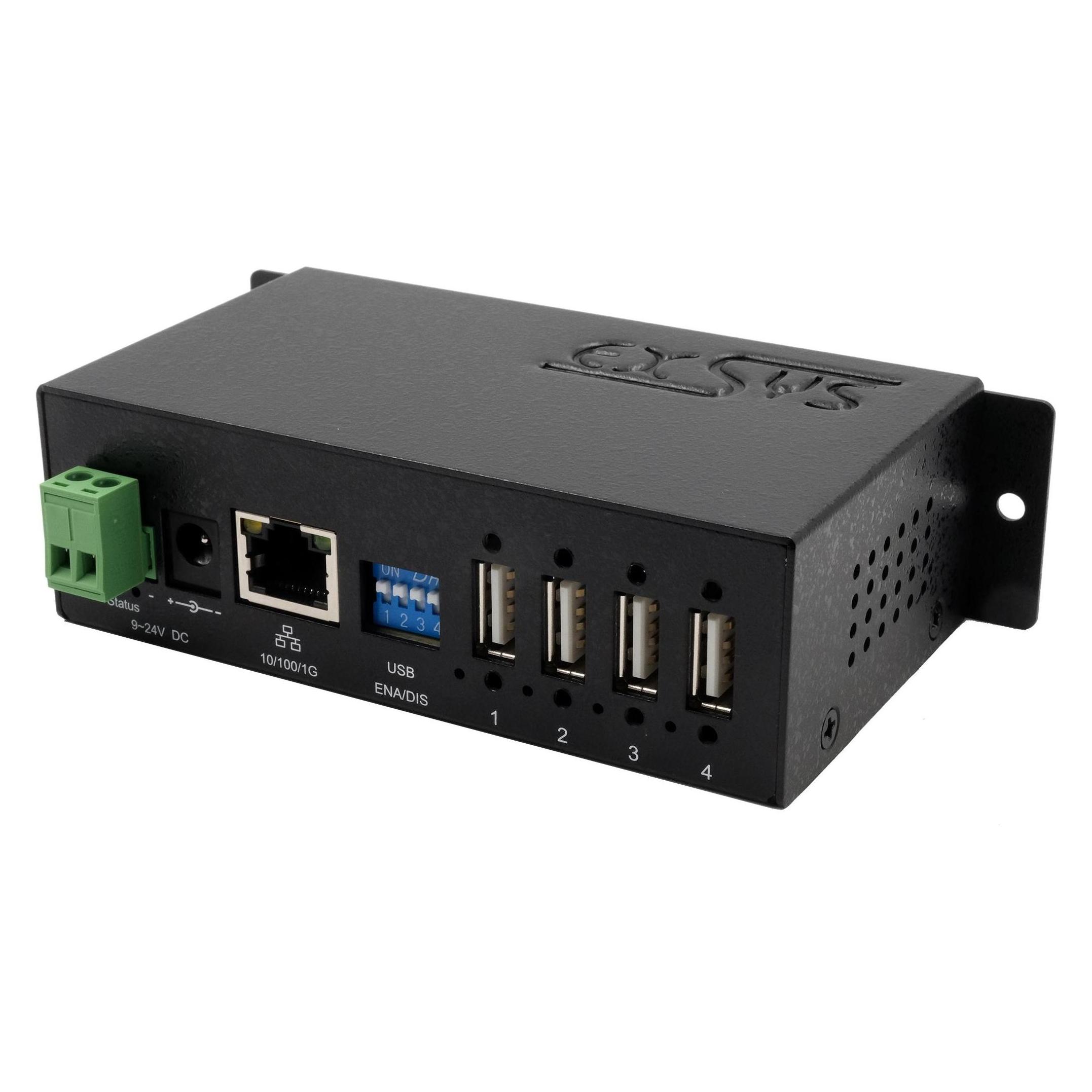 Exsys EX-6003 4-Port Gigabit Netzwerk USB Hub (EX-6003)