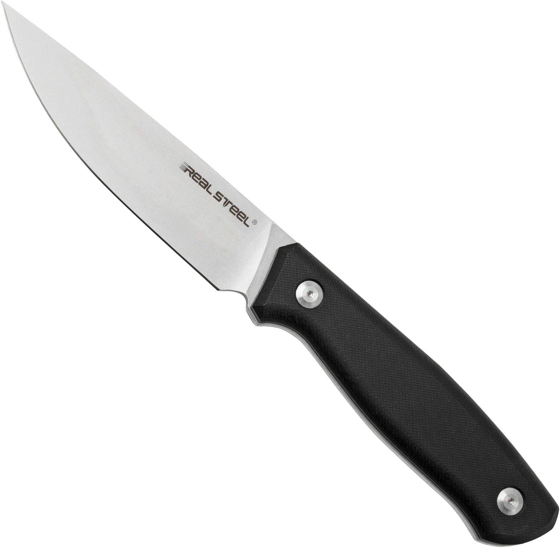 Real Steel Knives Real Steel Arbiter Stonewashed 3811 coltello fisso, Ostap Hel design