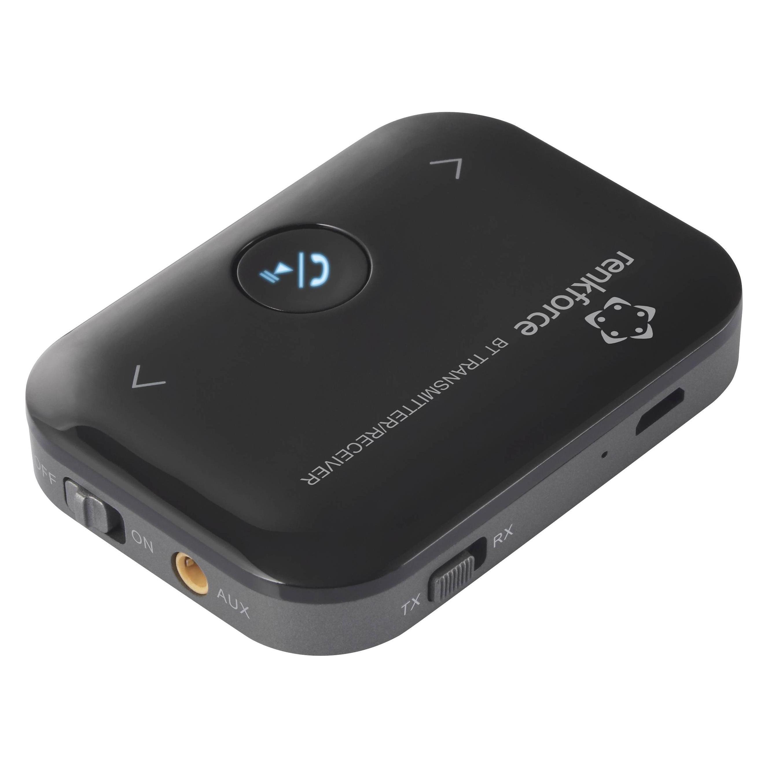 Renkforce Bluetooth Audio-Sender und -Empfänger mit Batterie und Mikrofon (Sender & Empfänger) (RF-5087932)