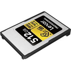 Lexar CFexpress PRO Type A Gold 4.0 Series 512GB R1800/W1650MB/s - VPG400 (512 GB, CFexpress Typ A), Speicherkarte, Gold