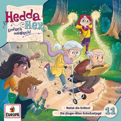 Folge 11: Rettet die Kröten! / Die Jünger-Älter-Schnitzeljagd - Simone Veenstra,Ulrike Rogler, Audio, 4066339012400
