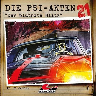 Die PSI-Akten - Der blutrote Blitz, 1 Audio-CD - Marc Freund, CD, 9783962824891