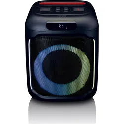 Kendo Partycube 24EX Bluetooth Lautsprecher 100W - LED - IPX4 - TWS - Equalizer (14 h), Bluetooth Lautsprecher, Schwarz