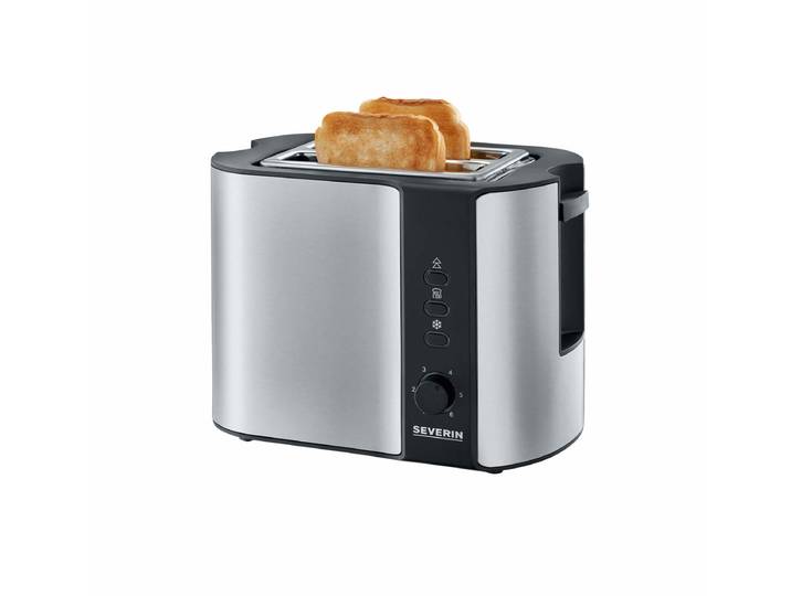 Severin AT2589 Automatik-Toaster Edelstahl-schwarz