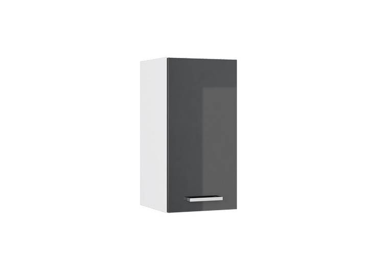 Vicco Hängeschrank R-Line Anthrazit Hochglanz 30 cm mit Tür, Holzwerkstoff, 2 Fächer, Rechteckig, 30x60x31 cm, Wohnzimmer, Wohnwand, Hängeelement