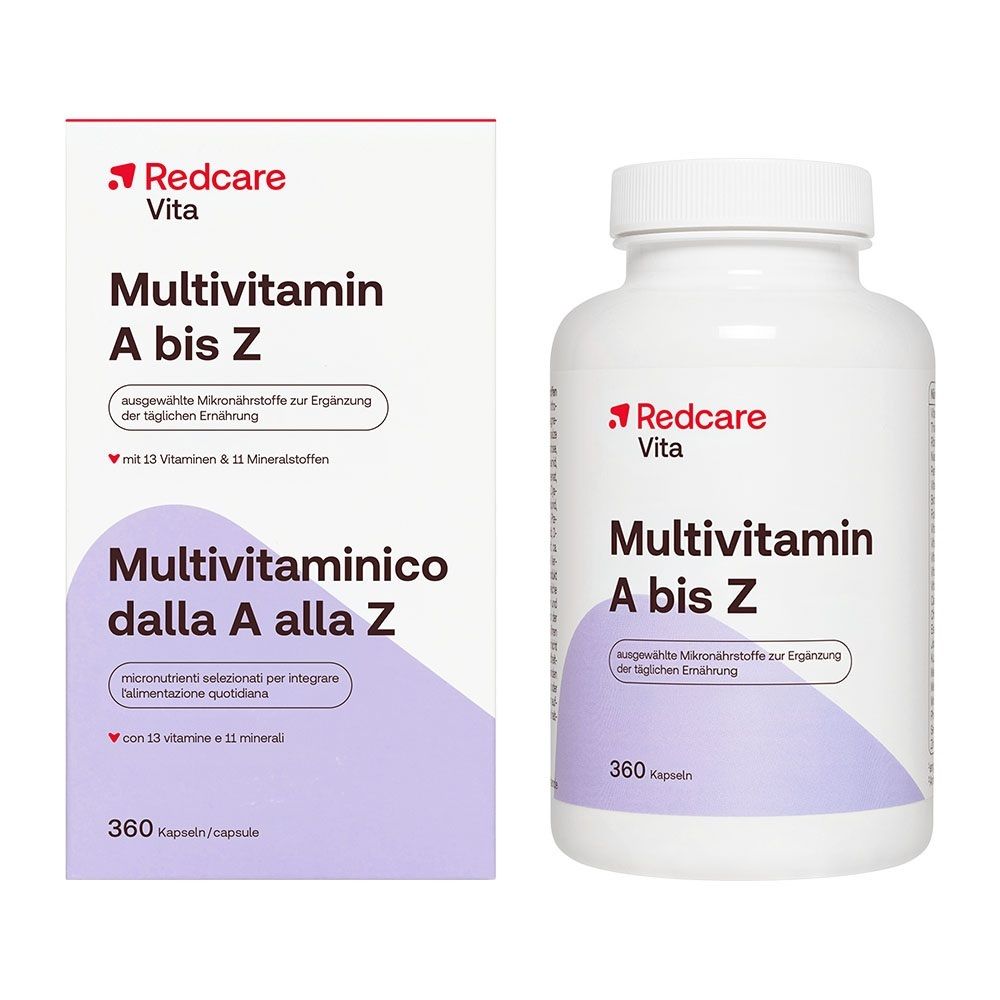 Multivitamin A-Z Redcare Kapseln 360 St