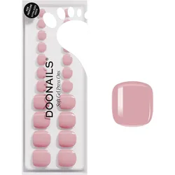 DOONAILS Soft Gel Press Ons Valentine Crush Pediküre - rosa