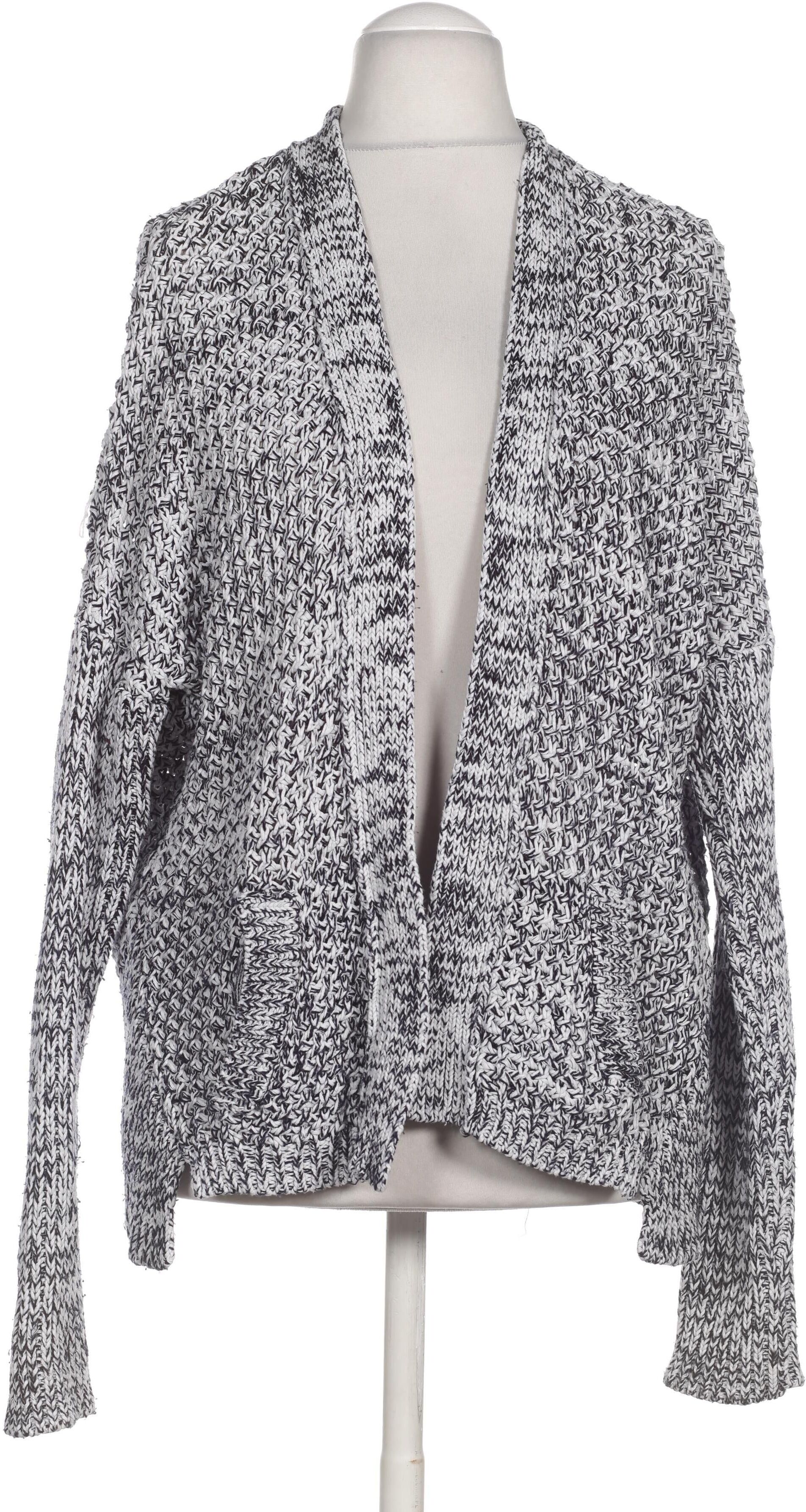 bershka Damen Strickjacke, Blau, Gr. M, Baumwolle / Synthetik - Second Hand