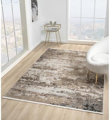 MDA Rugs Obsession Collection Cream Abstract Area Rug
