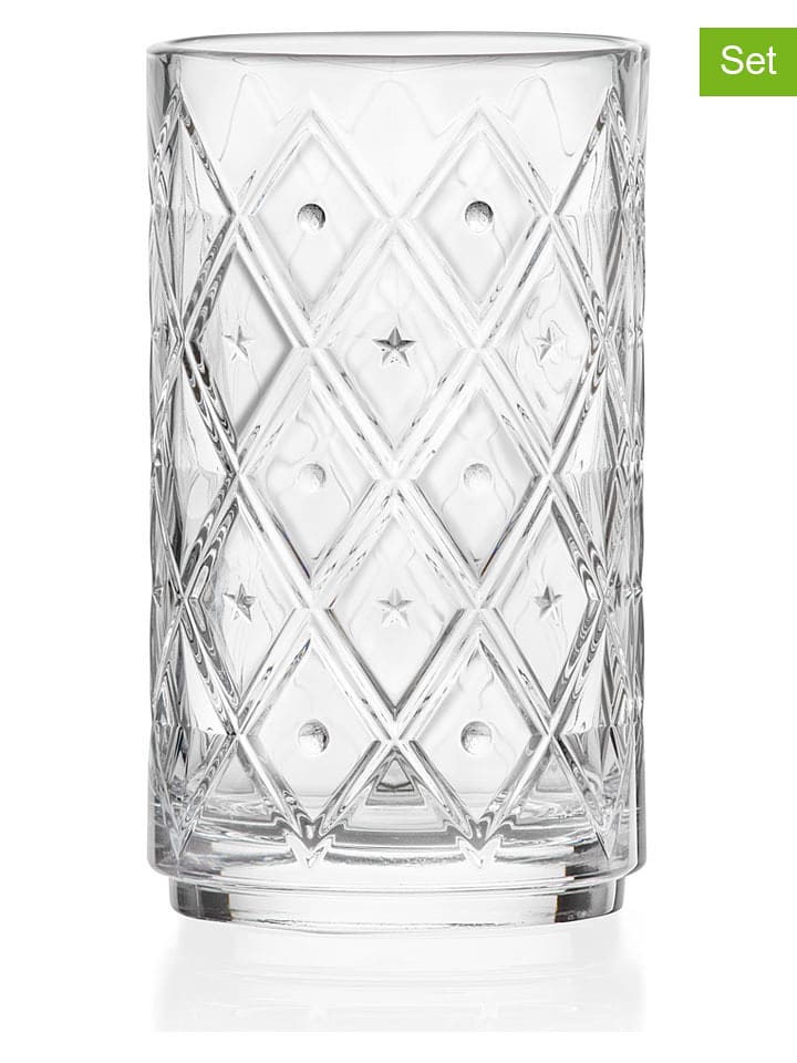 RCR cristalleria 6er-Set: Gläser "Circus" - 430 ml - onesize