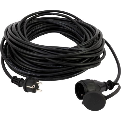 REV Verlängerung IP44 50m schwarz
