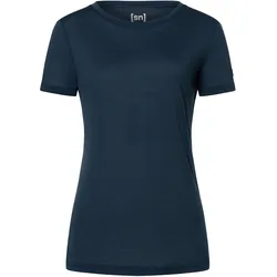 Super Natural, Damen, Funktionsshirt, W The Essential Tee (XL), Blau
